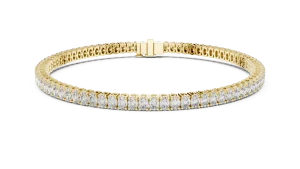 Infinite Oval Silhouette Graduated Tennis Bracelet - Image 2