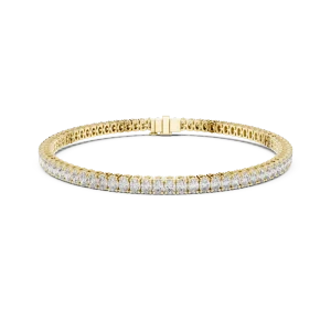 Ethereal Oval Cut Infinite Scintillation Tennis Bracelet - Image 2