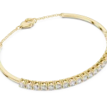 Infinite Round Brilliant Pavé-Set Tennis Bracelet