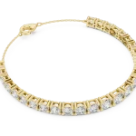 Luminary Round Brilliant Infinite Statement Tennis Bracelet