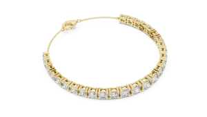 Luminary Round Brilliant Infinite Statement Tennis Bracelet