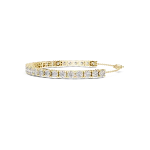 Infinite Radiance Round Brilliant Cut Tennis Bracelet - Image 3
