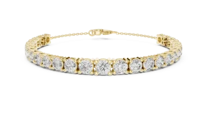 Luminary Round Brilliant Infinite Statement Tennis Bracelet - Image 2