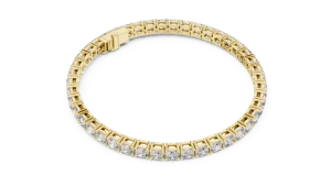 Infinite Cushion Cut Linked Tennis Bracelet