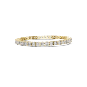 Ethereal Cushion Cut Infinite Link Tennis Bracelet - Image 3