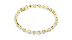 Infinite Radiance Multi-Shape Lab Grown Diamond Tennis Bracelet