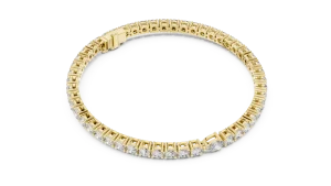 Infinite Luminary Pear and Round Brilliant Tennis Bracelet