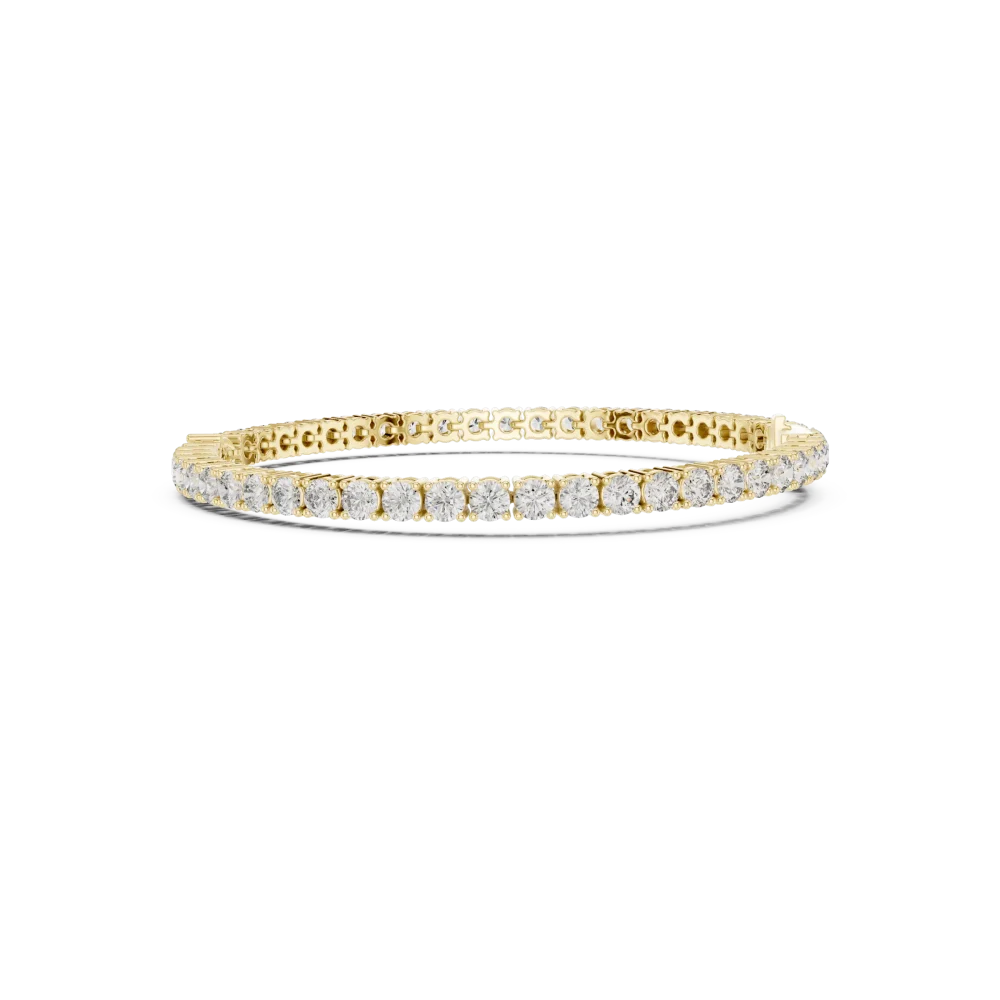 Luminary Round and Pear Cut Scintillating Tennis Bracelet - Image 3