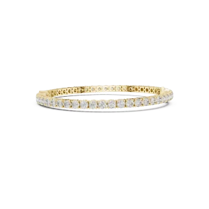 Luminary Round and Pear Cut Scintillating Tennis Bracelet - Image 3