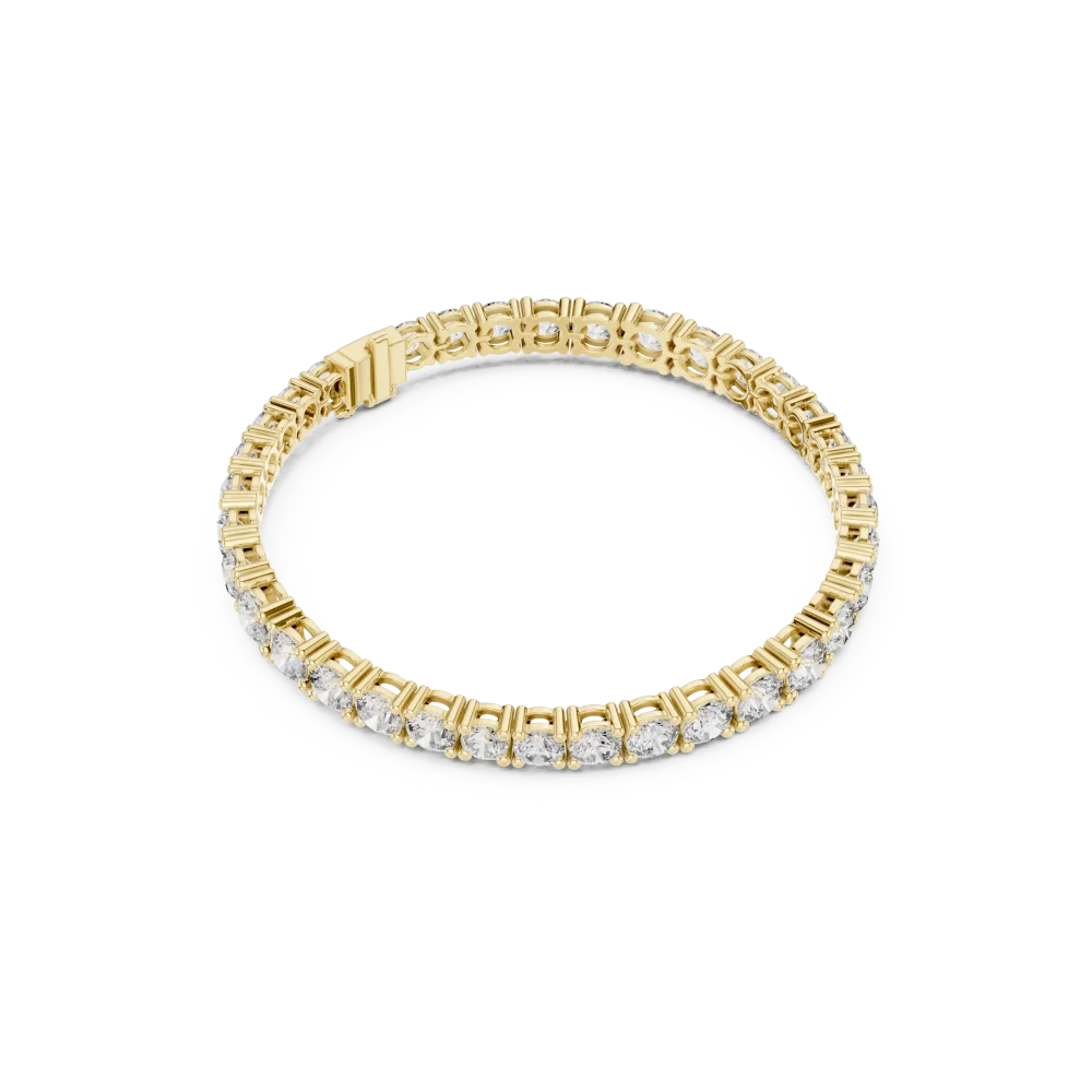 Experience the brilliant fire of a custom tennis bracelet featuring DIAMEUR lab-grown diamonds. A modern classic for any collection. Shop today.