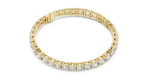 Infinite Luminary Round Brilliant-Cut Tennis Bracelet