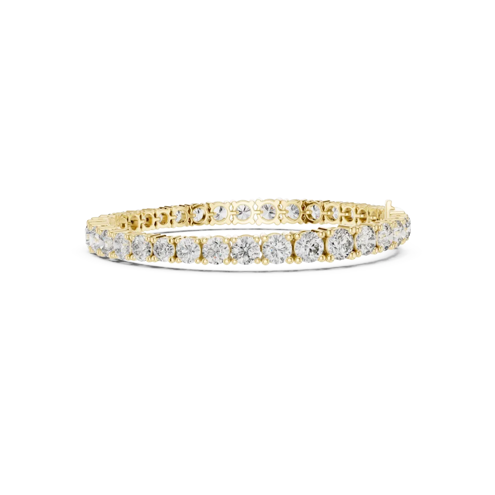 Infinite Luminary Round Brilliant Tennis Bracelet - Image 3