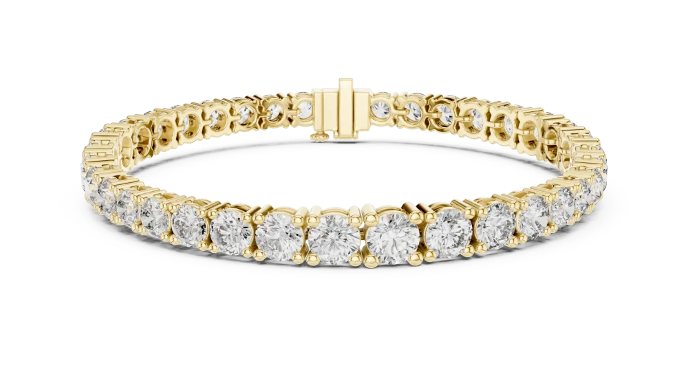 Infinite Luminary Round Brilliant-Cut Tennis Bracelet - Image 2