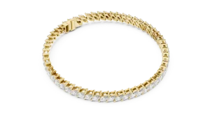 Ethereal Marquise Cut Infinite Tennis Bracelet