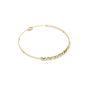 Ethereal Multi-Shape Pear and Marquise Statement Bracelet