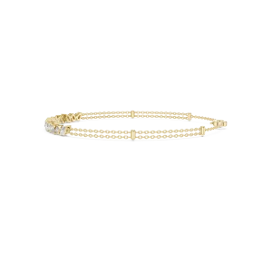 Ethereal Multi-Shape Pear and Marquise Statement Bracelet - Image 3