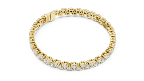 Infinite Radiance Round Brilliant Cut Tennis Bracelet