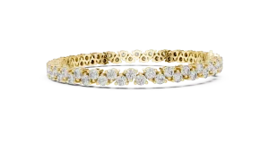 Infinite Radiance Round Brilliant Cut Tennis Bracelet - Image 3