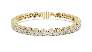 Infinite Radiance Round Brilliant Cut Tennis Bracelet - Image 2