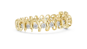 Luminary Round Brilliant Infinite Statement Tennis Bracelet - Image 3