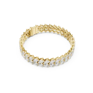 Infinite Pear Luminary Lab-Grown Diamond Tennis Bracelet