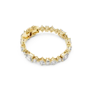 Luminary Mixed-Cut Architectural Tennis Bracelet