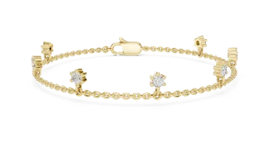 Luminary Round Brilliant Floating Chain Bracelet - Image 2