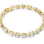 Luminary Mixed-Cut Architectural Statement Tennis Bracelet
