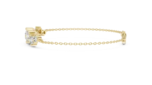 Luminary Round Brilliant Statement Chain Bracelet - Image 3