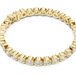 Ethereal Round Brilliant Bezel-Set Statement Tennis Bracelet