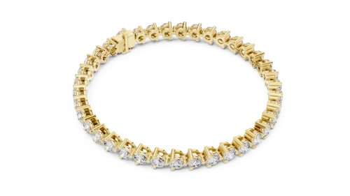 Infinite Luminary Round Brilliant Cut Tennis Bracelet