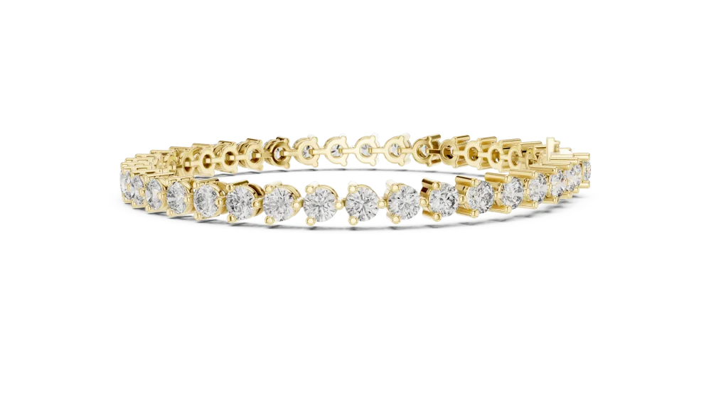 Infinite Luminary Round Brilliant Cut Tennis Bracelet - Image 3
