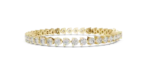 Infinite Luminary Round Brilliant Cut Tennis Bracelet - Image 3