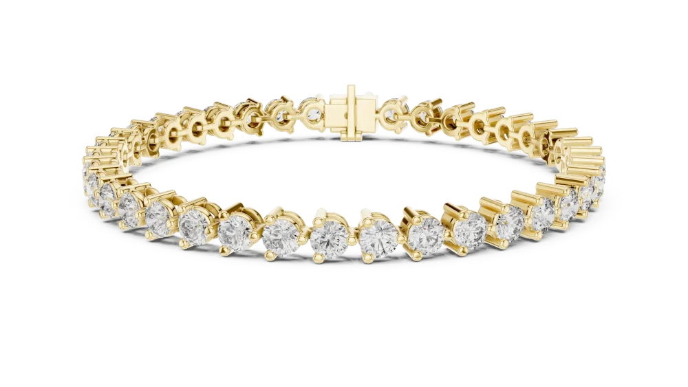 Infinite Luminary Round Brilliant Cut Tennis Bracelet - Image 2