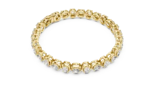 Ethereal Cushion Cut Bezel-Set Statement Tennis Bracelet