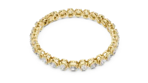 Infinite Cushion Cut Bezel-Set Statement Tennis Bracelet - Image 2