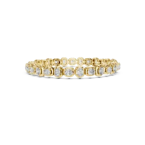 Infinite Cushion Cut Statement Tennis Bracelet - Image 3