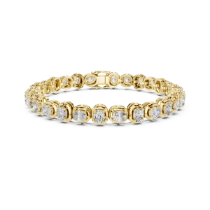 Infinite Cushion Cut Statement Tennis Bracelet - Image 2