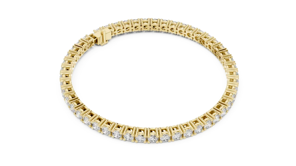 Discover the brilliance of our diamond tennis bracelet, a timeless piece featuring high-quality DIAMEUR diamonds. Elevate your style and shop today.