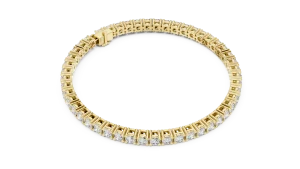 Infinite Radiance Round Brilliant Cut Diamond Tennis Bracelet