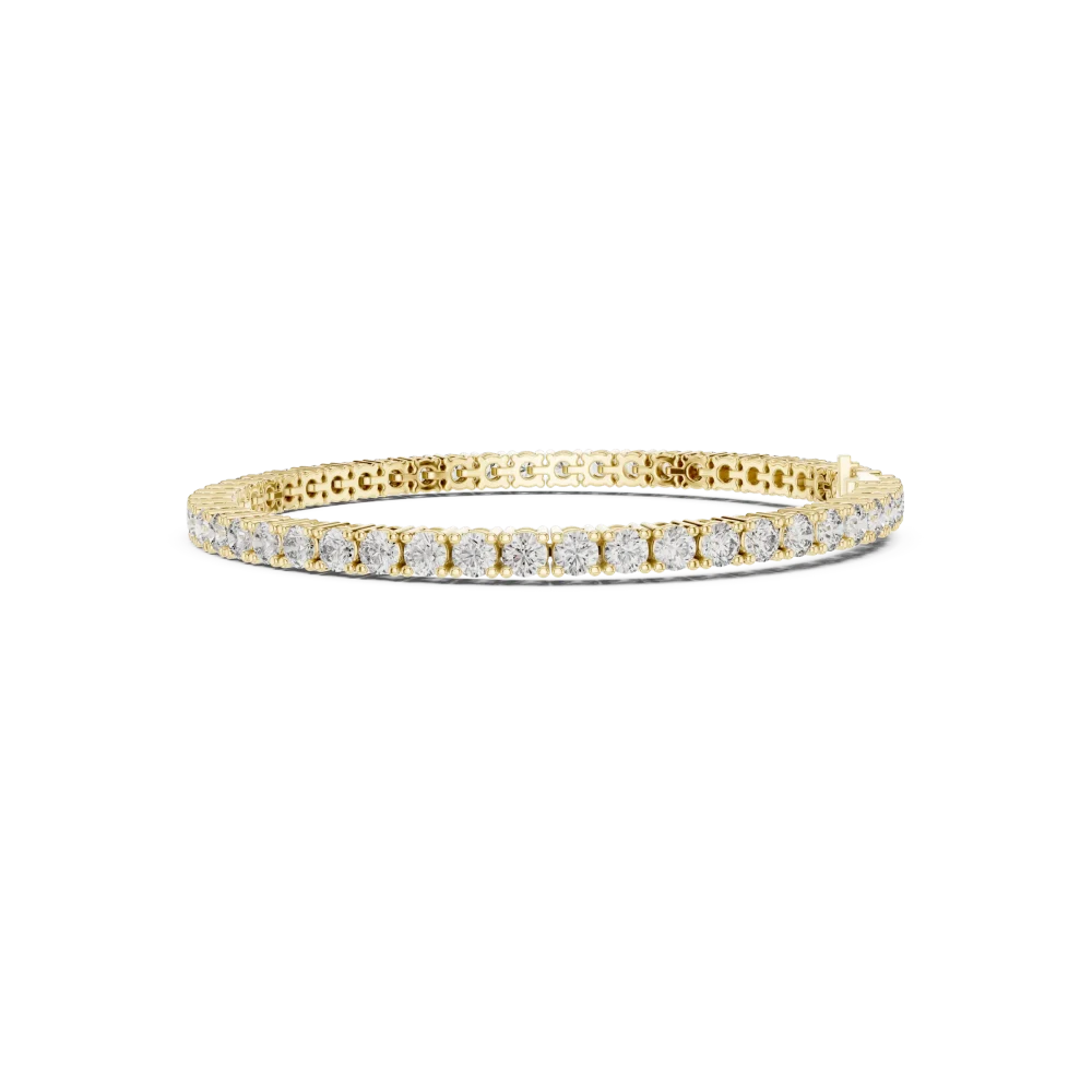Infinite Luminary Round Brilliant Cut Tennis Bracelet - Image 3