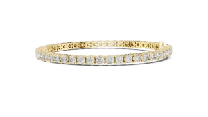 Infinite Radiance Round Brilliant Cut Diamond Tennis Bracelet - Image 3