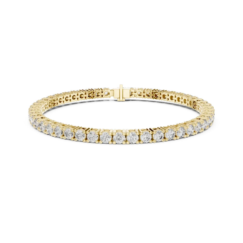 Infinite Luminary Round Brilliant Cut Tennis Bracelet - Image 2
