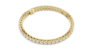 Infinite Luminary Round Brilliant Cut Tennis Bracelet