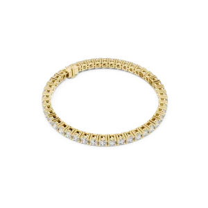 Infinite Luminary Round Brilliant-Cut Tennis Bracelet
