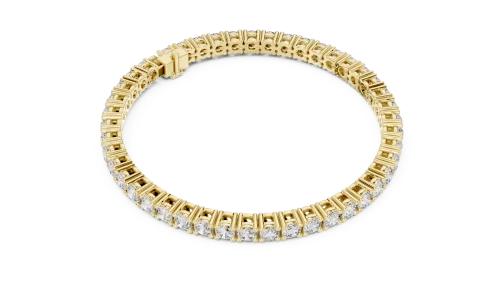 Infinite Luminary Round Brilliant Cut Tennis Bracelet