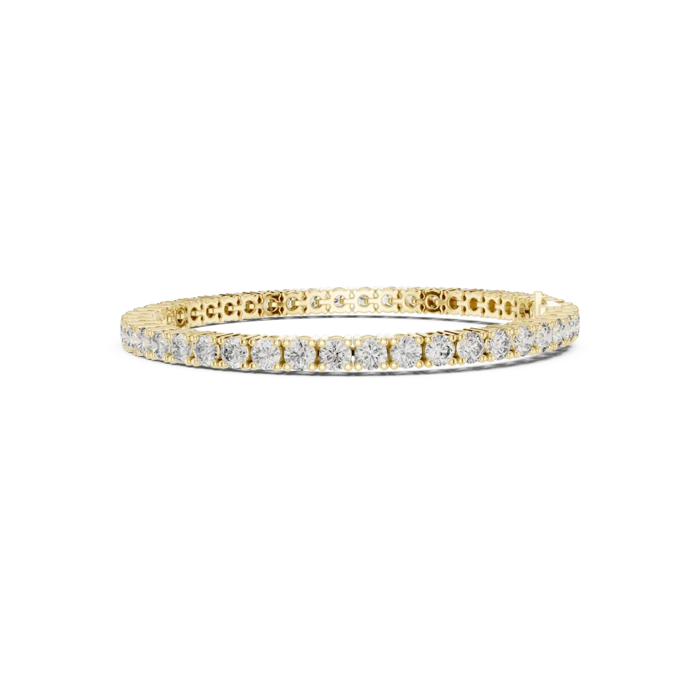 Infinite Luminary Round Brilliant-Cut Tennis Bracelet - Image 3