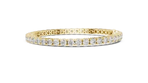 Infinite Luminary Round Brilliant Cut Tennis Bracelet - Image 3