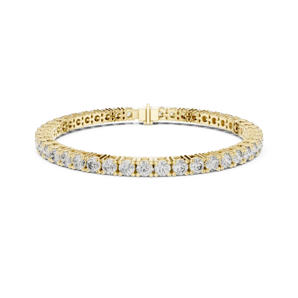 Infinite Luminary Round Brilliant-Cut Tennis Bracelet - Image 2