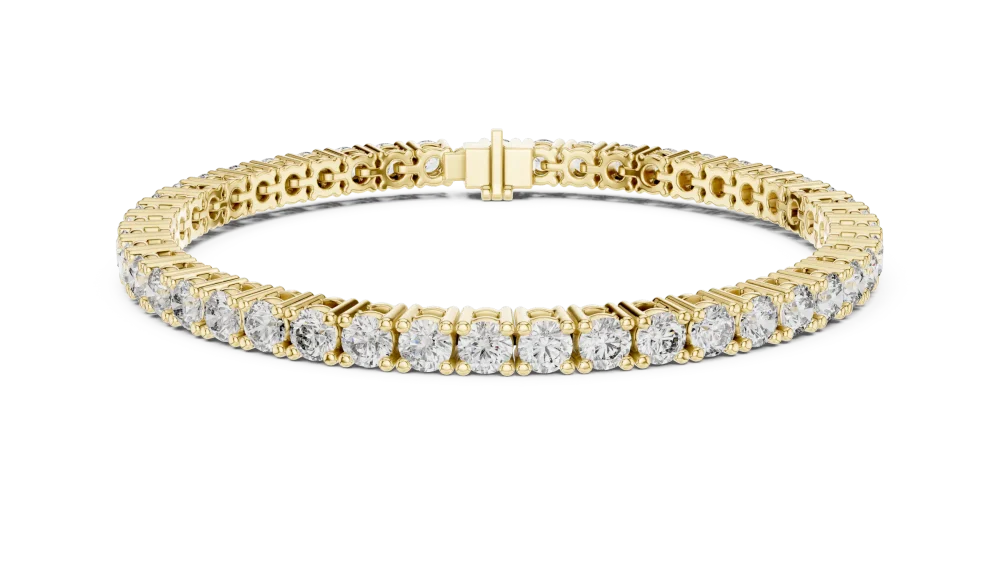 Infinite Luminary Round Brilliant Cut Tennis Bracelet - Image 2